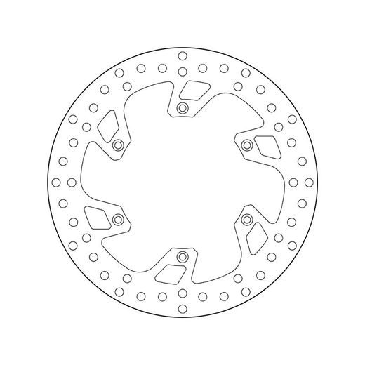 ZAVORNI DISK BREMBO 68B407B8 FIX