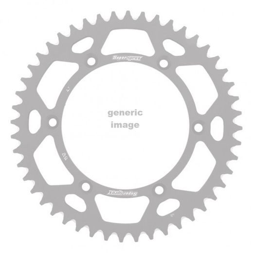 REAR ALU SPROCKET SUPERSPROX RAL-1512:39-RED RDEČ 39T, 520