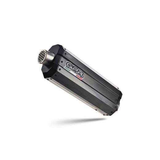 CELOTEN IZPUŠNI SISTEM GPR SONIC POPPY KT.106.SOPO BRUSHED STAINLESS STEEL INCLUDING REMOVABLE DB KILLER AND CATALYST