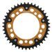 VERIŽNI SET EK - ZLAT CHAIN 530 ZVX, X-RING (X, NX, QX, XS), CHK FRONT SPROCKET JT CHK RUBBER CUSHIONED, CHK REAR SPROCKET SUPERSPROX STEALTH ZA SUZUKI GSX 1400 2001-2008