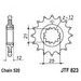 VERIŽNI SET D.I.D CHAIN - ZLAT CHAIN 520 VX, X-RING (X, NX, QX, XS), CHK FRONT SPROCKET JT, CHK REAR SPROCKET JT ZA HUSABERG FC 400 2000
