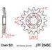 VERIŽNI SET EK - SREBRNA CHAIN 520 SRO, O-RING, CHK FRONT SPROCKET JT, CHK REAR SPROCKET JT ZA HONDA CR 500 R 1988-1991