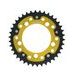 REAR SPROCKET SUPERSPROX STEALTH RST-991:38-GLD ZLATA 38T, 525