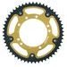 VERIŽNI SET EK - SREBRNA CHAIN 420 DEH, NON-SEALED, CHK FRONT SPROCKET SUPERSPROX, CHK REAR SPROCKET SUPERSPROX STEALTH ZA KAWASAKI KX 80 1988