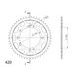 VERIŽNI SET EK - SREBRNA CHAIN 420 DEH, NON-SEALED, CHK FRONT SPROCKET SUPERSPROX, CHK REAR SPROCKET SUPERSPROX ZA KAWASAKI KX 80 1986-1997