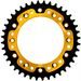 VERIŽNI SET EK - ZLAT CHAIN 520 MVXZ, X-RING (X, NX, QX, XS), CHK FRONT SPROCKET SUPERSPROX, CHK REAR SPROCKET SUPERSPROX STEALTH ZA HUSABERG FS 650 E 2003-2008