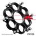 VERIŽNI SET EK - ZLAT CHAIN 525 ZVX, X-RING (X, NX, QX, XS), CHK FRONT SPROCKET JT CHK RUBBER CUSHIONED, CHK REAR SPROCKET JT ZA DUCATI 1199 PANIGALE / R / S 2012-2017
