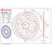 ZAVORNI DISK BREMBO 68B407L3 FIX