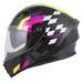 INTEGRALNA ČELADA CASSIDA ORBIT TRACK BLACK/PINK/VIOLET/YELLOW FLUO/WHITE L