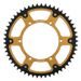VERIŽNI SET EK - ZLAT CHAIN 520 SRX, X-RING (X, NX, QX, XS), CHK FRONT SPROCKET SUPERSPROX, CHK REAR SPROCKET SUPERSPROX STEALTH ZA KAWASAKI KX 125 1981