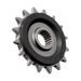 VERIŽNI SET EK - SREBRNA CHAIN 520 SRX, X-RING (X, NX, QX, XS), CHK FRONT SPROCKET JT CHK RUBBER CUSHIONED, CHK REAR SPROCKET JT ZA BMW G 310 GS 2016-2024