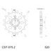 VERIŽNI SET D.I.D CHAIN - SREBRNA CHAIN 520 ZVM-X, X-RING (X, NX, QX, XS), CHK FRONT SPROCKET SUPERSPROX, CHK REAR SPROCKET SUPERSPROX ZA YAMAHA XT 600 1984-1986