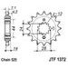 VERIŽNI SET EK - ZLAT CHAIN 525 MVXZ, X-RING (X, NX, QX, XS), CHK FRONT SPROCKET JT, CHK REAR SPROCKET JT ZA HONDA VT 750 S 2011-2013