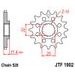 VERIŽNI SET EK - ZLAT CHAIN 520 ZVX, X-RING (X, NX, QX, XS), CHK FRONT SPROCKET JT CHK RUBBER CUSHIONED, CHK REAR SPROCKET JT ZA KTM LC4 640 DUKE II 2004-2006
