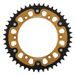 VERIŽNI SET EK - ZLAT CHAIN 520 MVXZ, X-RING (X, NX, QX, XS), CHK FRONT SPROCKET SUPERSPROX, CHK REAR SPROCKET SUPERSPROX STEALTH ZA HUSQVARNA TE 610 2008-2009