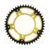 VERIŽNI SET EK - SREBRNA CHAIN 525 ZVX, X-RING (X, NX, QX, XS), CHK FRONT SPROCKET JT CHK RUBBER CUSHIONED, CHK REAR SPROCKET SUPERSPROX STEALTH ZA SUZUKI DL 650 V-STROM 2007-2024