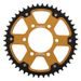 VERIŽNI SET EK - ZLAT CHAIN 520 MVXZ, X-RING (X, NX, QX, XS), CHK FRONT SPROCKET JT CHK RUBBER CUSHIONED, CHK REAR SPROCKET SUPERSPROX STEALTH ZA KAWASAKI VULCAN S 650 2015-2024