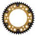 VERIŽNI SET EK - SREBRNA CHAIN 525 SRO, O-RING, CHK FRONT SPROCKET JT CHK RUBBER CUSHIONED, CHK REAR SPROCKET SUPERSPROX STEALTH ZA YAMAHA FZ8 800 / FAZER 2010-2015