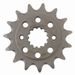 VERIŽNI SET EK - SREBRNA CHAIN 520 SRX, X-RING (X, NX, QX, XS), CHK FRONT SPROCKET SUPERSPROX, CHK REAR SPROCKET SUPERSPROX ZA KAWASAKI KLR 650 1990-2018