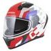 INTEGRALNA ČELADA CASSIDA ORBIT TRACK RED FLUO/WHITE/VIOLET/BLACK L