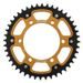 VERIŽNI SET EK - ZLAT CHAIN 525 ZVX, X-RING (X, NX, QX, XS), CHK FRONT SPROCKET JT CHK RUBBER CUSHIONED, CHK REAR SPROCKET SUPERSPROX STEALTH ZA SUZUKI GSX-S 1000 2015-2021