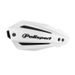 HANDGUARD POLISPORT BULLIT FWA 8308600002 WITH UNIVERSAL MOUNTING KIT WHITE
