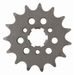 VERIŽNI SET EK - ZLAT CHAIN 525 MVXZ, X-RING (X, NX, QX, XS), CHK FRONT SPROCKET SUPERSPROX, CHK REAR SPROCKET SUPERSPROX ZA SUZUKI DR 650 SE 1996-2014