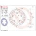 ZAVORNI DISK BREMBO 68B407C2 FIX