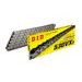 VERIŽNI SET D.I.D CHAIN - SREBRNA CHAIN 530 VX, X-RING (X, NX, QX, XS), CHK FRONT SPROCKET JT, CHK REAR SPROCKET JT ZA HONDA CB 650 1980-1981