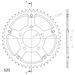 REAR SPROCKET SUPERSPROX STEALTH RST-7092:48-GLD ZLATA 48T, 525