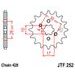 VERIŽNI SET EK - SREBRNA CHAIN 420 SH, NON-SEALED, CHK FRONT SPROCKET JT, CHK REAR SPROCKET JT ZA HONDA CRF 80 F 2004-2013