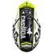 MOTOCROSS HELMET CASSIDA CROSS CUP SONIC BLACK /WHITE /FLUO YELLOW L