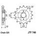 VERIŽNI SET EK - ZLAT CHAIN 525 ZVX, X-RING (X, NX, QX, XS), CHK FRONT SPROCKET JT CHK RUBBER CUSHIONED, CHK REAR SPROCKET JT ZA DUCATI ST4 916 SPORTTOURING 1999-2003
