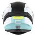 INTEGRALNA ČELADA CASSIDA ORBIT TRACK WHITE/YELLOW FLUO/TURQUOISE/BLACK S