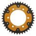 VERIŽNI SET EK - ZLAT CHAIN 525 MVXZ, X-RING (X, NX, QX, XS), CHK FRONT SPROCKET JT CHK RUBBER CUSHIONED, CHK REAR SPROCKET SUPERSPROX STEALTH ZA DUCATI MONSTER 1000 / S 2003-2005