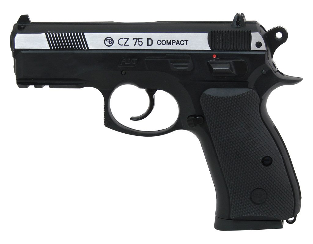 diabolky.cz - Vzduchová pistole CZ-75 D Compact bicolor 4,5mm - ASG - CO2  pistole - Vzduchové pistole a revolvery, Zbraně