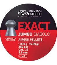 Diabolky JSB Exact Jumbo 5,51mm 500ks