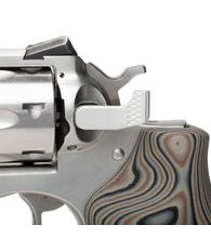 Hogue Ruger GP100/Super GP100/Super Redhawk tlačítko vyklopení válce dlouhý stainless steel