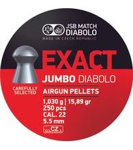 Diabolky JSB Exact Jumbo 5,52mm 250ks