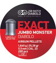 Diabolky JSB Exact Jumbo Monster 5,52mm 200ks