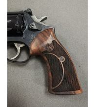 Střenky KSD Smith & Wesson K/L rám round butt Classic ořech