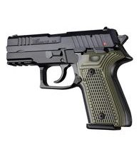 Střenky Hogue Arex REX Zero Compact 1 Piranha G10 zelená