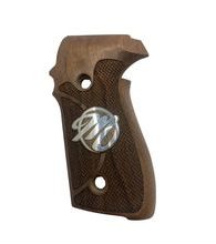 Střenky KSD Sig Sauer P228/229 ořech se stříbrným motivem 5
