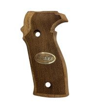 Střenky KSD Sig Sauer P226 ořech s bronzovým logem 3