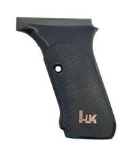 Střenky KSD Heckler & Koch Hk P7, M10 a M13 černý akrylát se stříbrným logem