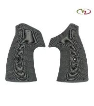 Střenky VZ Grips Smith & Wesson K/L rám round butt Twister Conversion - Black Gray