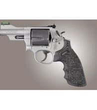 Střenky Hogue Smith & Wesson K/L round butt G10 Piranha černé/šedé