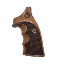 Střenky KSD Smith & Wesson K/L rám square butt Classic palisandr s logem 4