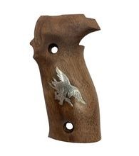 Střenky KSD Sig Sauer P226 ořech se stříbrným motivem 2