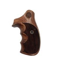 Střenky KSD Smith & Wesson K/L rám round butt ořech s logem 4